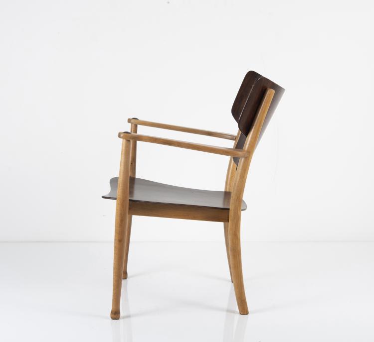 Bild 1 zu Objekt, Zwei Armlehnsessel 'Portex', 1944, Thonet, Wien, 148A 109