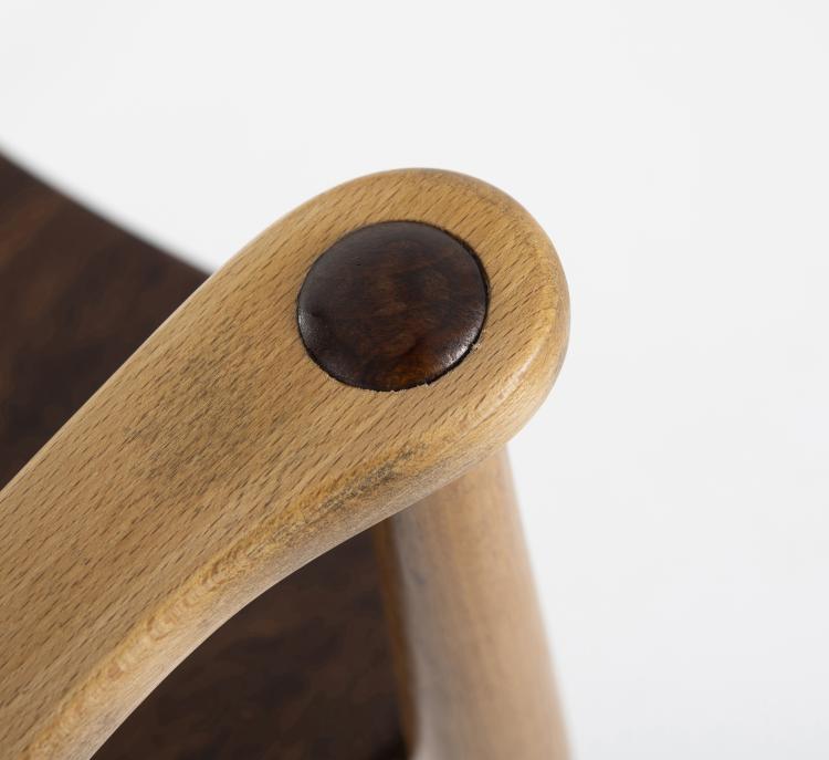 Bild 5 zu Objekt, Zwei Armlehnsessel 'Portex', 1944, Thonet, Wien, 148A 109