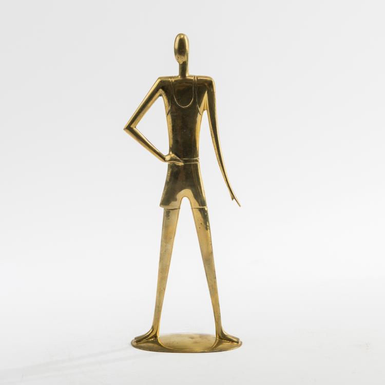 Hauptbild zu Objekt, 'Sportler', 1930er Jahre, Hagenauer, Wien, 147B 354