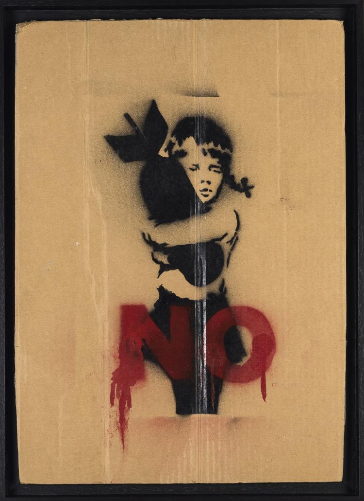 Hauptbild zu Objekt, 'Bomb Hugger', 2003,  Banksy (im Stile von), 148C 517
