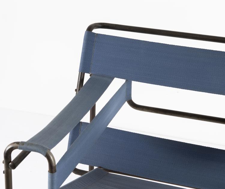 Bild 15 zu Objekt, Armlehnsessel 'B3 - Wassily', 1925, Standard M&ouml;bel, Berlin, 148A 150