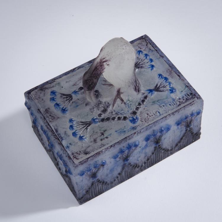 Bild 2 zu Objekt, Lidded box with Ibis, c. 1925, Gabriel Argy-Rousseau, Argy-Rousseau, Gabriel, Paris, 147B 80