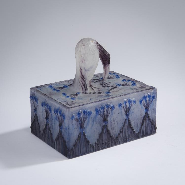 Bild 5 zu Objekt, Lidded box with Ibis, c. 1925, Gabriel Argy-Rousseau, Argy-Rousseau, Gabriel, Paris, 147B 80