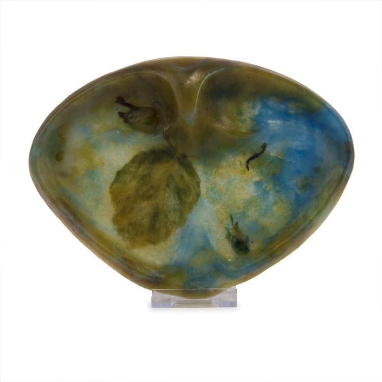 Hauptbild zu Objekt, 'Rosier' pen tray, c. 1905, Daum Fr&egrave;res, Nancy, 147B 119