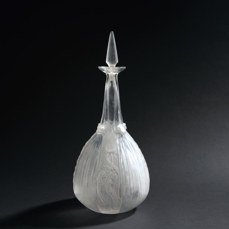 Hauptbild zu Objekt, 'Sir&egrave;nes et Grenouilles' Caraffe, 1911, Lalique, Ren&eacute;, Combs-la-Ville, 147A 1