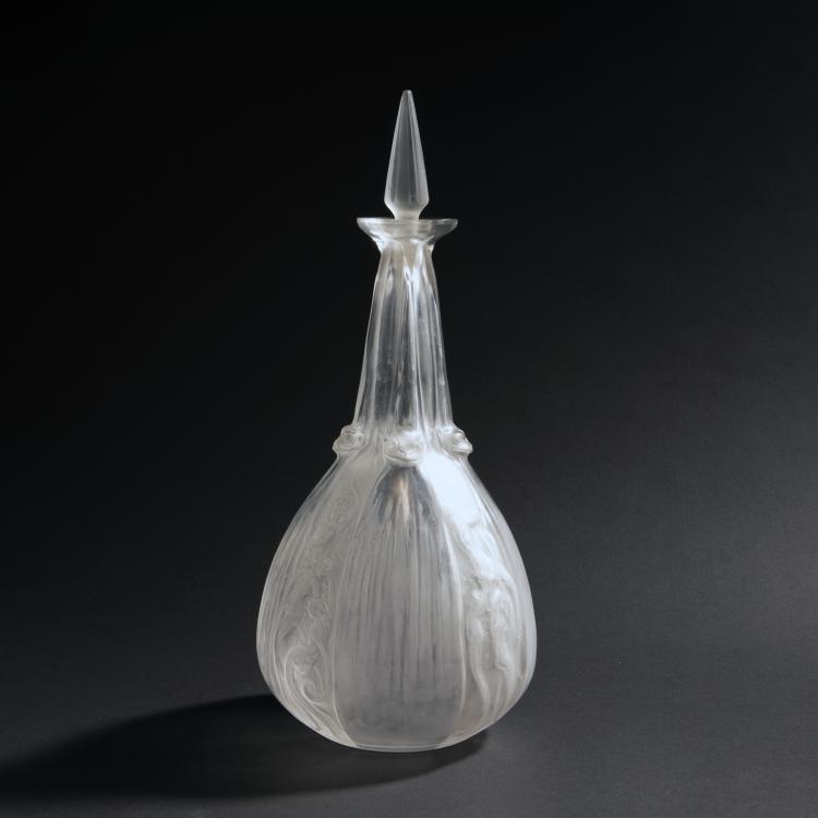 Bild 1 zu Objekt, 'Sir&egrave;nes et Grenouilles' Caraffe, 1911, Lalique, Ren&eacute;, Combs-la-Ville, 147A 1