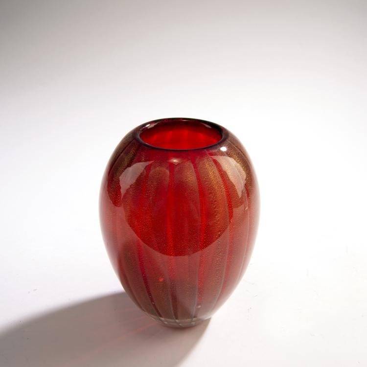 Bild 1 zu Objekt, Vase, c. 1940, Alfredo Barbini, V.A.M.S.A., Murano, 149C 750