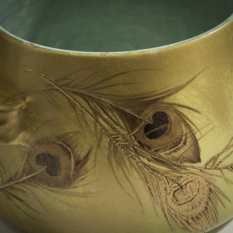 Bild 4 zu Objekt, Cachepot 'Plumes de P&acirc;on', um 1890, Massier, Cl&eacute;ment, Golfe-Juan, 147B 541