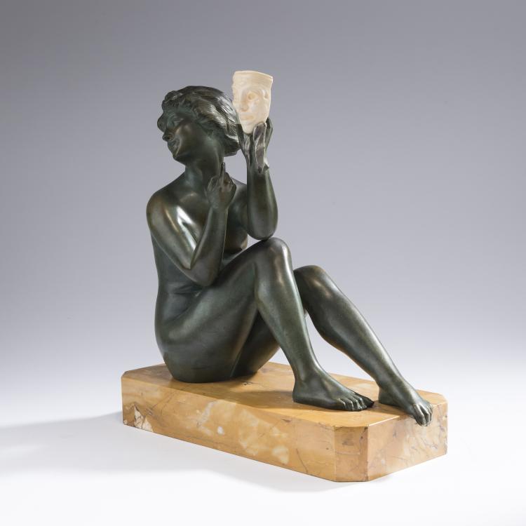 Bild 3 zu Objekt, Frauenakt mit Maske, 1920er Jahre, Gory, Affortunato, 147B 349