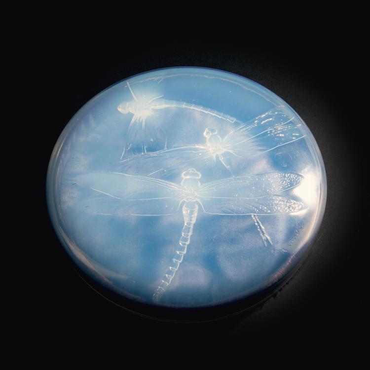 Hauptbild zu Objekt, Deckeldose 'Georgette', 1922, Lalique, Ren&eacute;, Wingen-sur-Moder, 147A 20