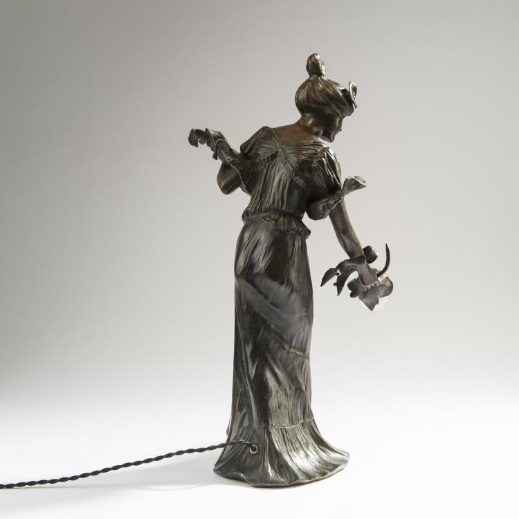 Bild 2 zu Objekt, Figurenlampe, um 1900, Filles de Vincennes, 147B 358