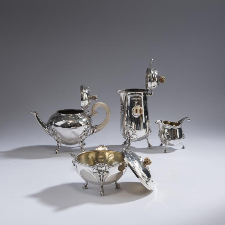 Bild 1 zu Objekt, Kaffee- und Teeservice 'Tr&egrave;fle', um 1900, Cardeilhac, Antoine-Ernest, Paris, 147B 467