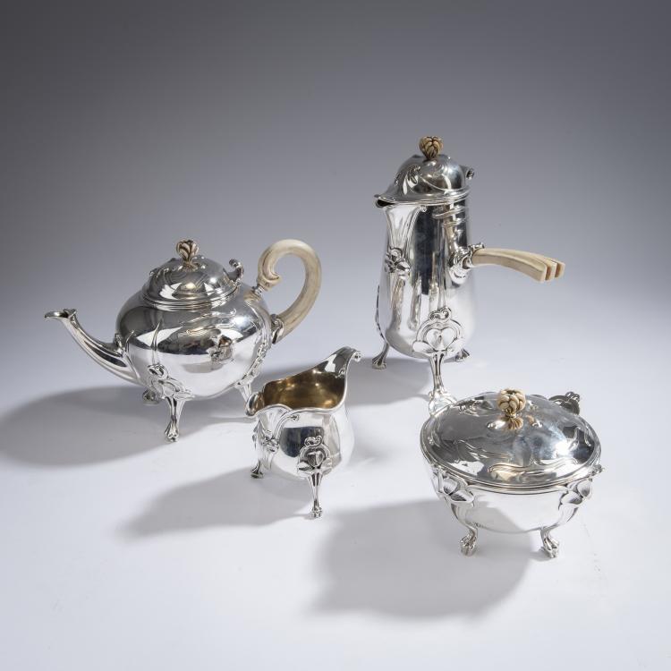 Bild 2 zu Objekt, Kaffee- und Teeservice 'Tr&egrave;fle', um 1900, Cardeilhac, Antoine-Ernest, Paris, 147B 467