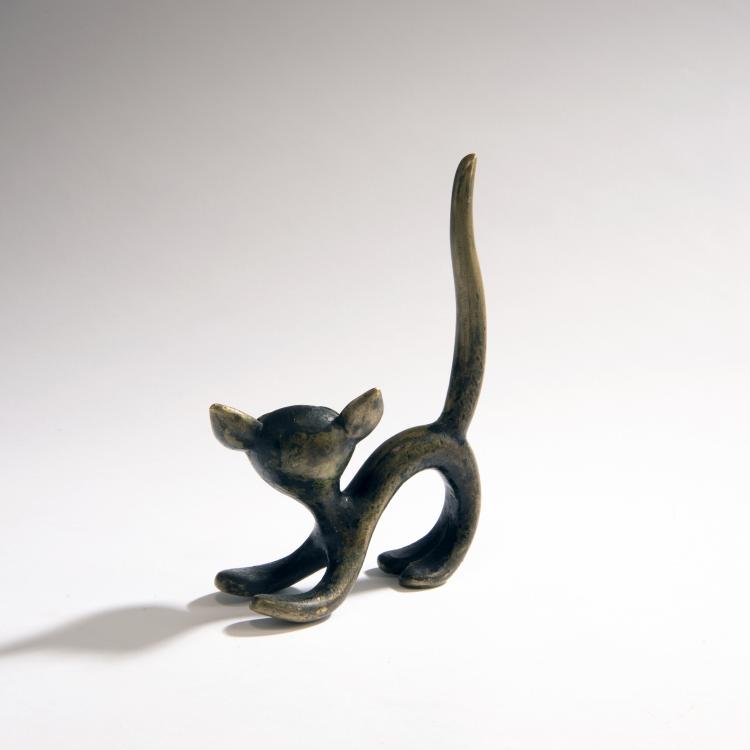 Bild 2 zu Objekt, Katze, um 1955, Walter Bosse, Baller, Hertha, Wien, 149B 431