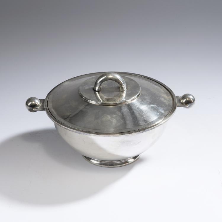 Hauptbild zu Objekt, Deckelschale 'Normandie', um 1933/34, Christofle, Paris, 147B 416
