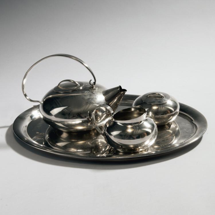 Hauptbild zu Objekt, Teeservice 'Boule', 1950, Wolff, W., 148A 286