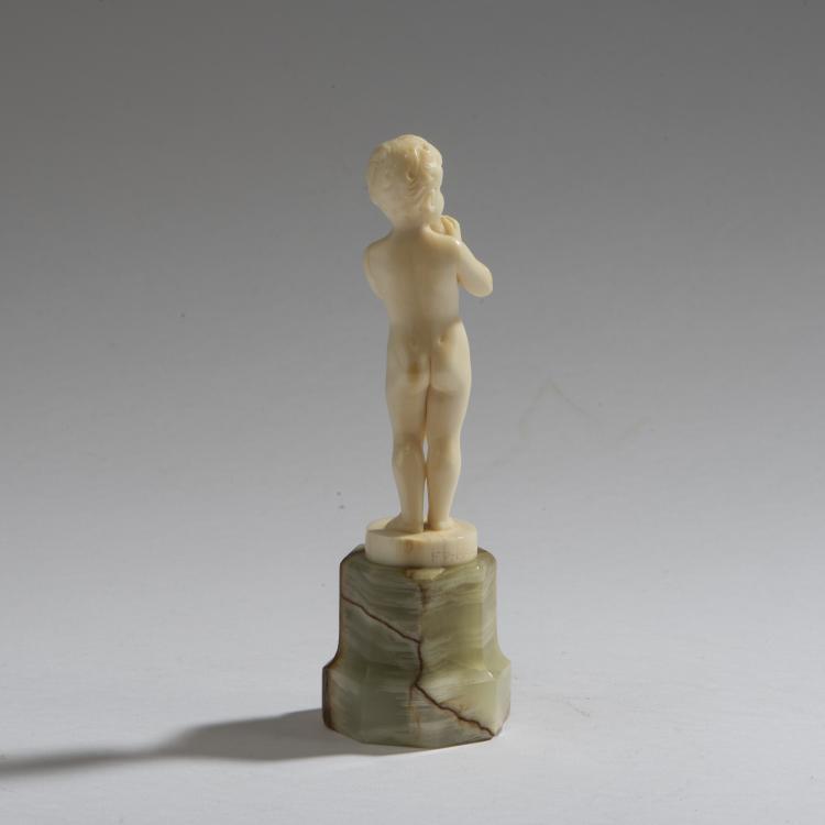 Bild 3 zu Objekt, 'Knabe mit Apfel', vor 1914, 147B 388