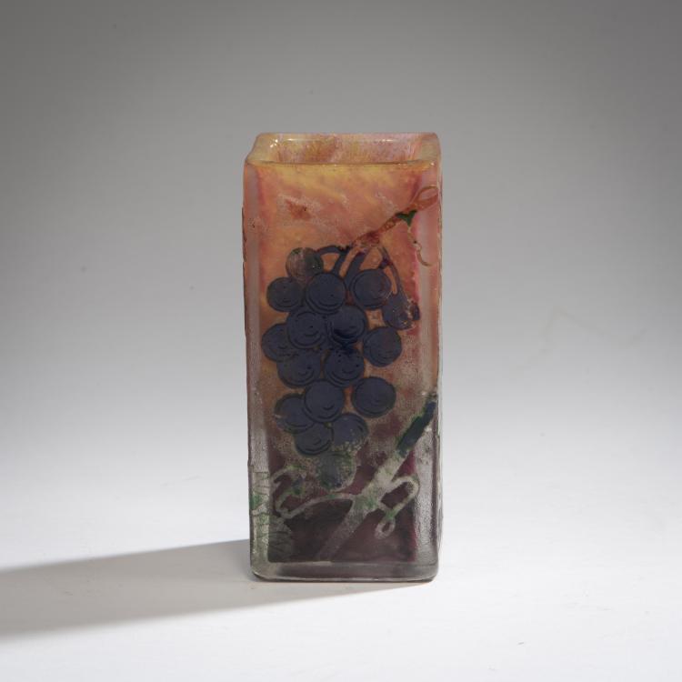 Bild 1 zu Objekt, Vase 'Raisins', 1904, Daum Fr&egrave;res, Nancy, 147B 108