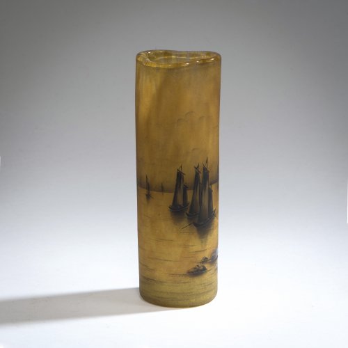 Vase 'Voiliers, soleil couchant', c. 1910