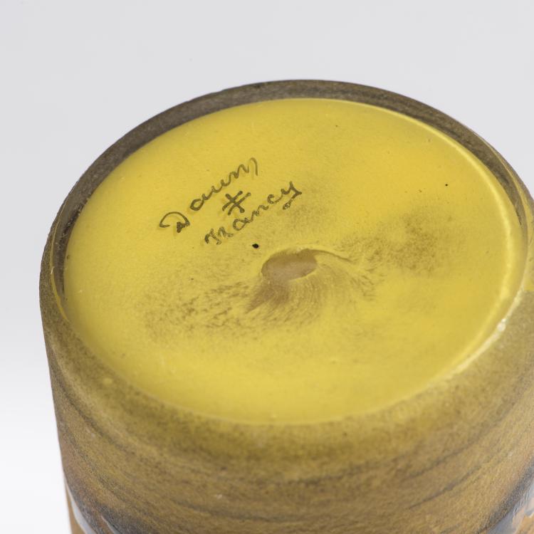 Bild 4 zu Objekt, Vase 'Voiliers, soleil couchant', um 1910, Daum Fr&egrave;res, Nancy, 147B 143