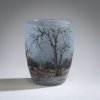 Miniature vase 'Paysage en hiver', c. 1910