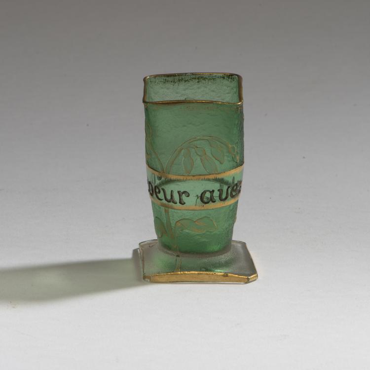 Bild 2 zu Objekt, Shot glass 'Perce-Neige', c. 1895, Daum Fr&egrave;res, Nancy, 147B 93