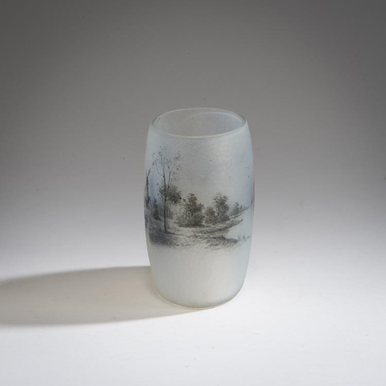 Bild 2 zu Objekt, Vase 'Paysage Delft', 1899, Daum Fr&egrave;res, Nancy, 147B 99