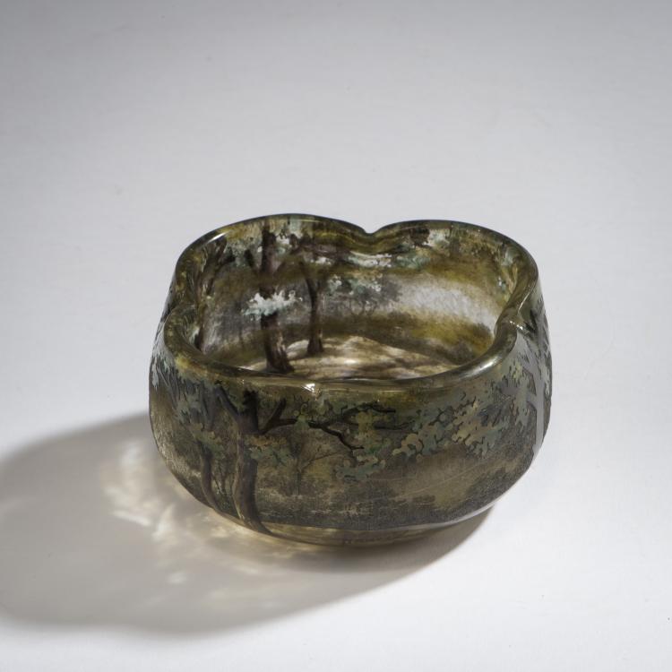 Bild 2 zu Objekt, Schale 'Paysage en &eacute;t&eacute;', um 1910, Daum Fr&egrave;res, Nancy, 147B 146