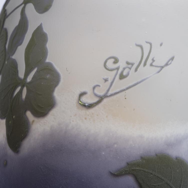 Bild 4 zu Objekt, Vase 'Hortensias', 1905-08, Gall&eacute;, Etablissements, Nancy, 147B 199