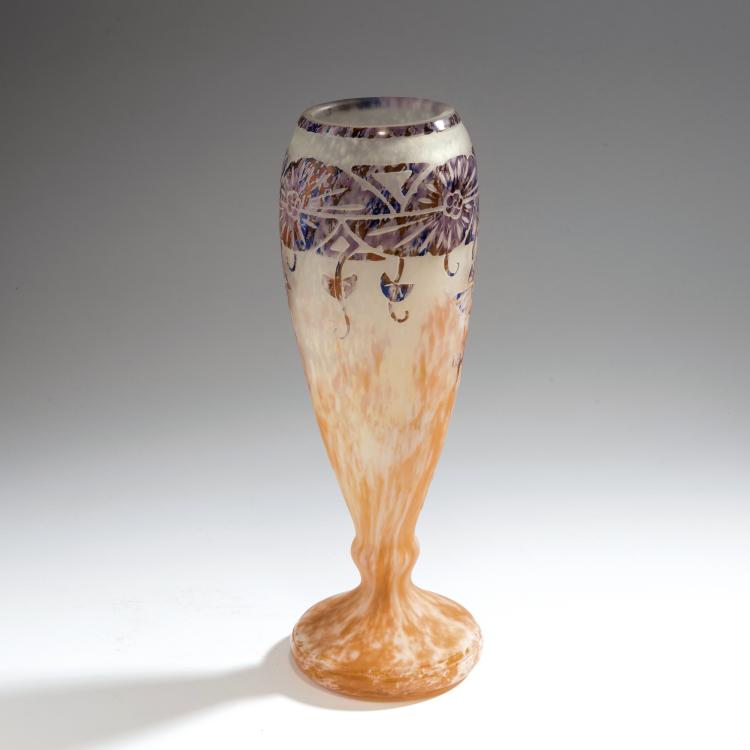 Hauptbild zu Objekt, Vase 'Ancolies', 1927-28, Schneider, Epinay-sur-Seine, 147B 257