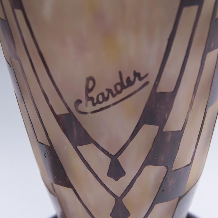 Bild 4 zu Objekt, Vase 'Colliers', 1927-28, Schneider, Epinay-sur-Seine, 147B 258