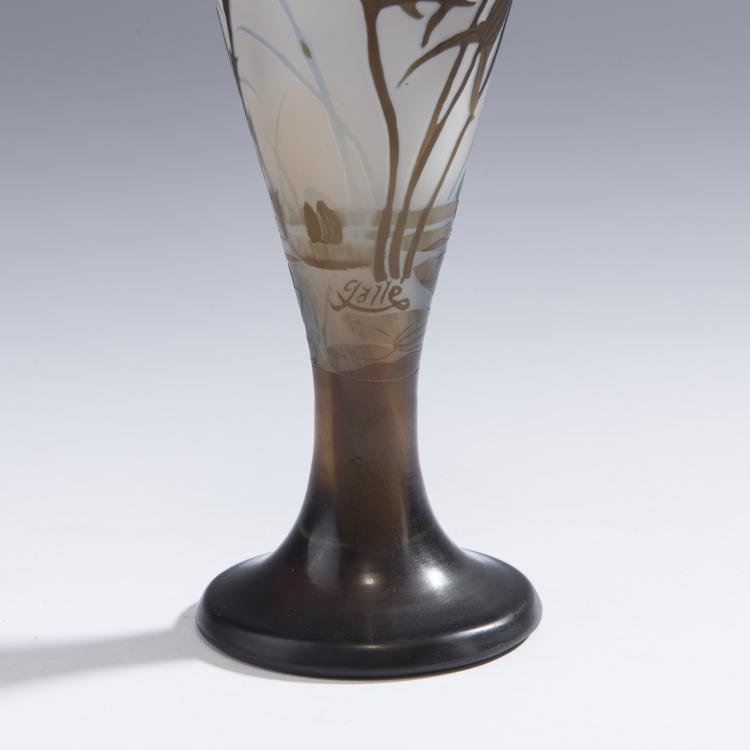 Bild 1 zu Objekt, Vase 'Sagittaires et N&eacute;nuphars', 1908-14, Gall&eacute;, Etablissements, Nancy, 147B 212