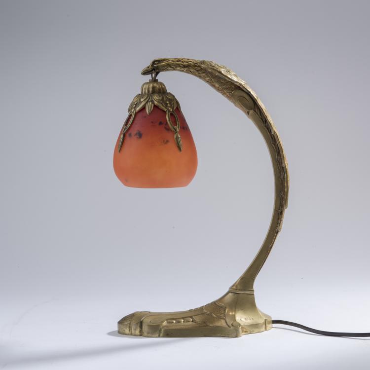 Bild 1 zu Objekt, Tischleuchte, um 1925, Schneider, Epinay-sur-Seine, 147B 254