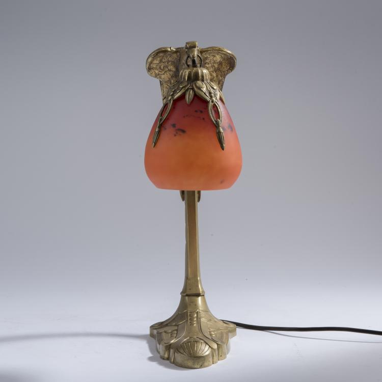 Bild 3 zu Objekt, Tischleuchte, um 1925, Schneider, Epinay-sur-Seine, 147B 254