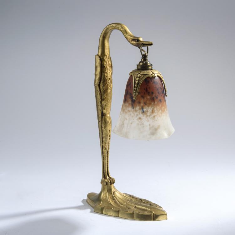 Hauptbild zu Objekt, Tischleuchte, um 1925, Schneider, Epinay-sur-Seine, 147B 255