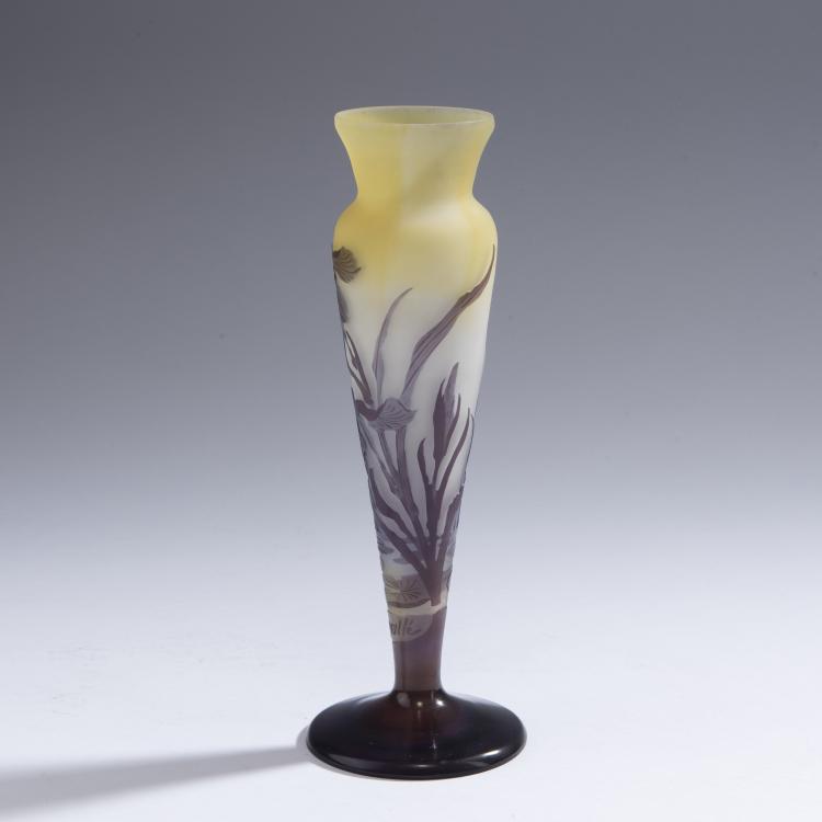 Bild 2 zu Objekt, Vase 'Iris et N&eacute;nuphars', 1908-14, Gall&eacute;, Etablissements, Nancy, 147B 214