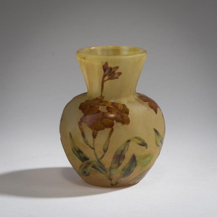 Bild 1 zu Objekt, Vase 'Laurier rose', 1910-1915, Daum Fr&egrave;res, Nancy, 147B 118