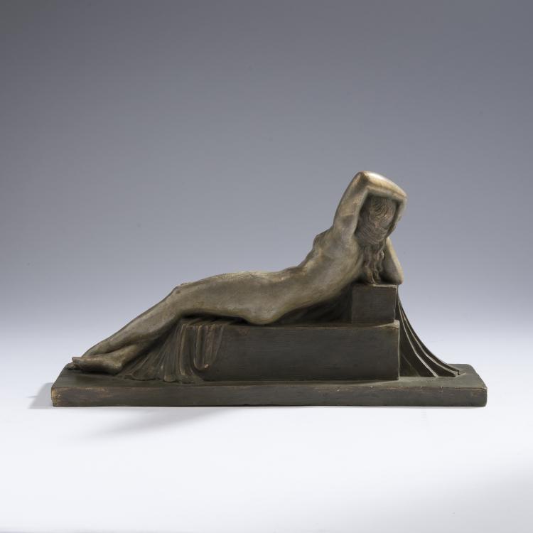 Bild 3 zu Objekt, Recling nude, c. 1925, Guerbe, 147B 530
