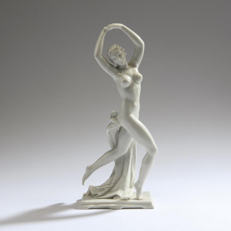 Hauptbild zu Objekt, Dancer, c. 1930, Ens, Karl, Volkstedt, 147B 555