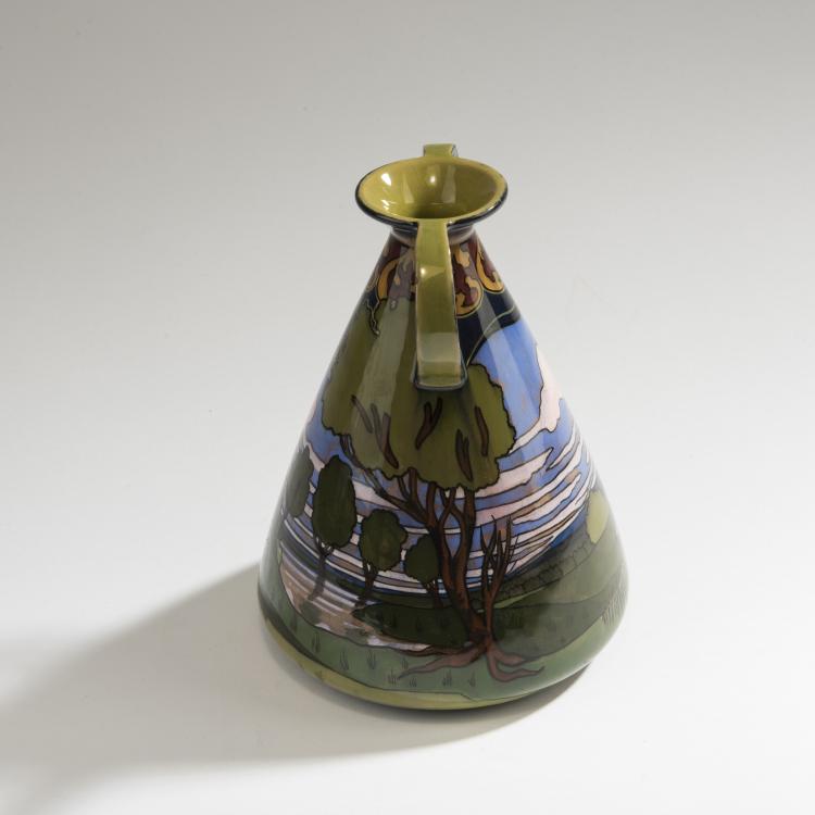 Bild 1 zu Objekt, Henkelvase, um 1900, Schwarz, J. von, N&uuml;rnberg, 147B 568