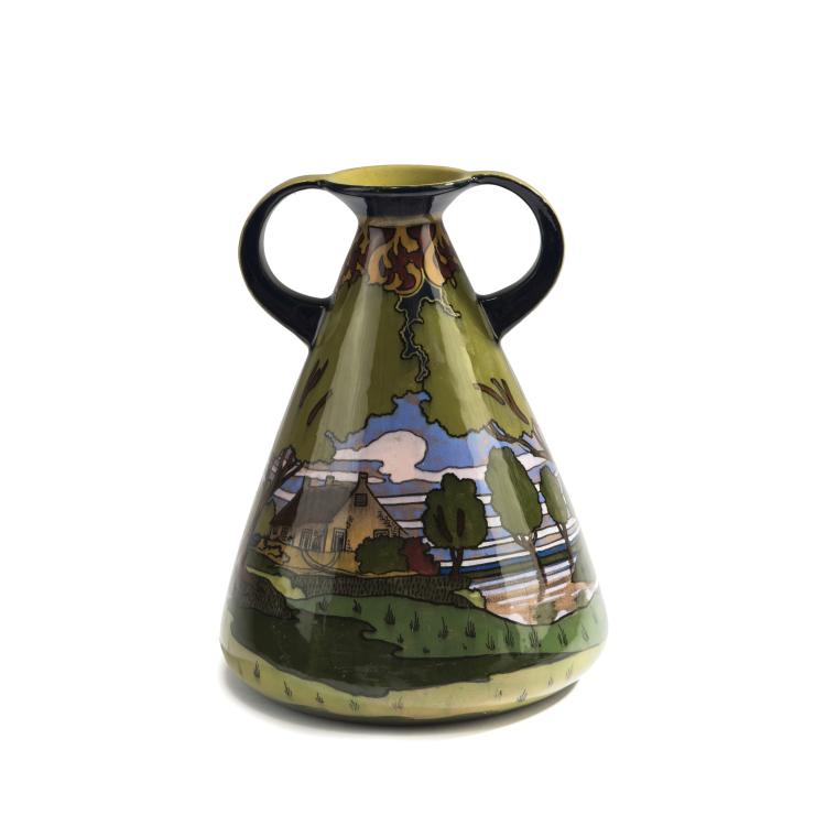 Bild 2 zu Objekt, Henkelvase, um 1900, Schwarz, J. von, N&uuml;rnberg, 147B 568