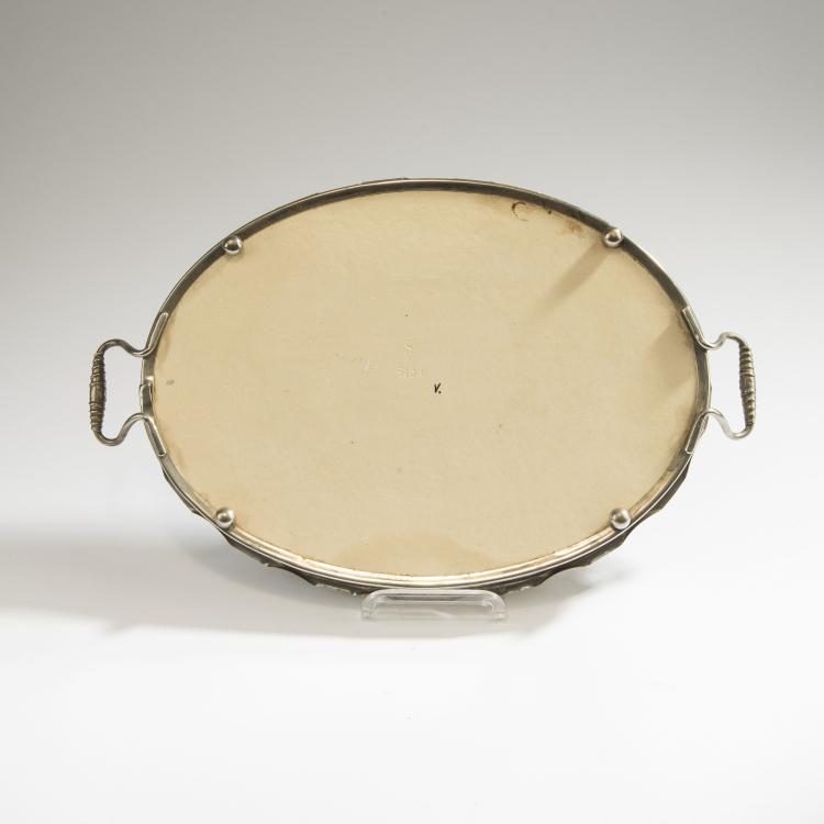 Bild 2 zu Objekt, Tablett 'Musik', um 1900, Schwarz, J. von, N&uuml;rnberg, 147B 566