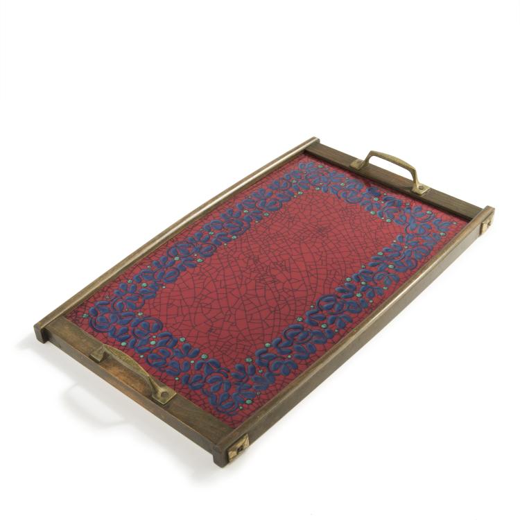 Bild 3 zu Objekt, Tablett, um 1914, W&auml;chtersbach, Schlierbach, 147B 574