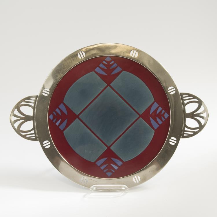 Hauptbild zu Objekt, Tray, 1906, W&auml;chtersbach, Schlierbach, 147B 572