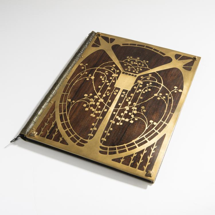 Hauptbild zu Objekt, Bucheinband, um 1910, Erhard & S&ouml;hne, Schw&auml;bisch Gm&uuml;nd, 147B 443