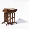 Four nesting tables 'Gauloise', c. 1918