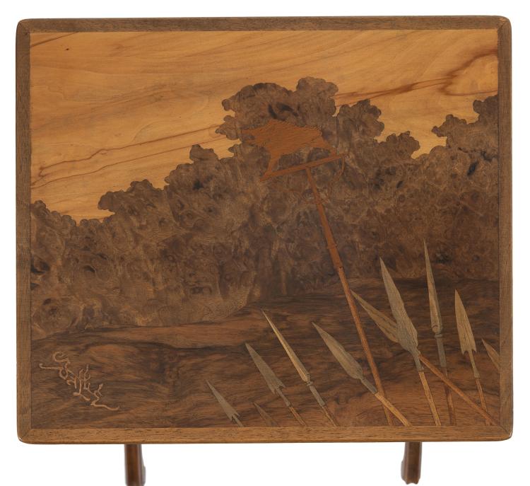 Bild 5 zu Objekt, Four nesting tables 'Gauloise', c. 1918, Gall&eacute;, Etablissements, Nancy, 147B 670