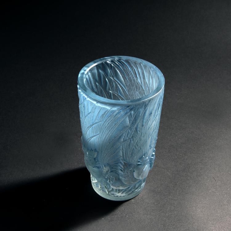 Bild 1 zu Objekt, Vase 'Coqs et Plumes', 1928, Lalique, Ren&eacute;, Wingen-sur-Moder, 147A 44