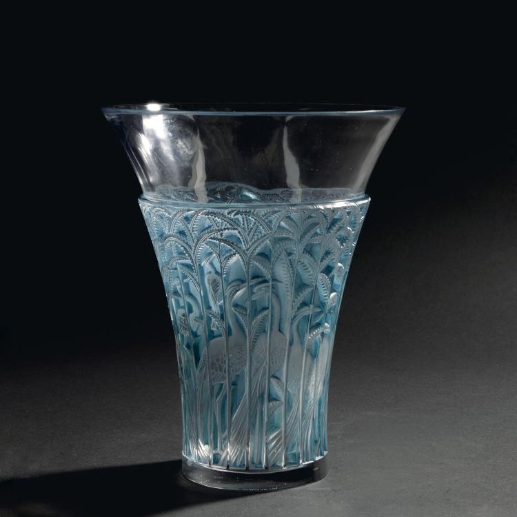 Hauptbild zu Objekt, 'Ibis' vase, 1934, Lalique, Ren&eacute;, Wingen-sur-Moder, 147A 59