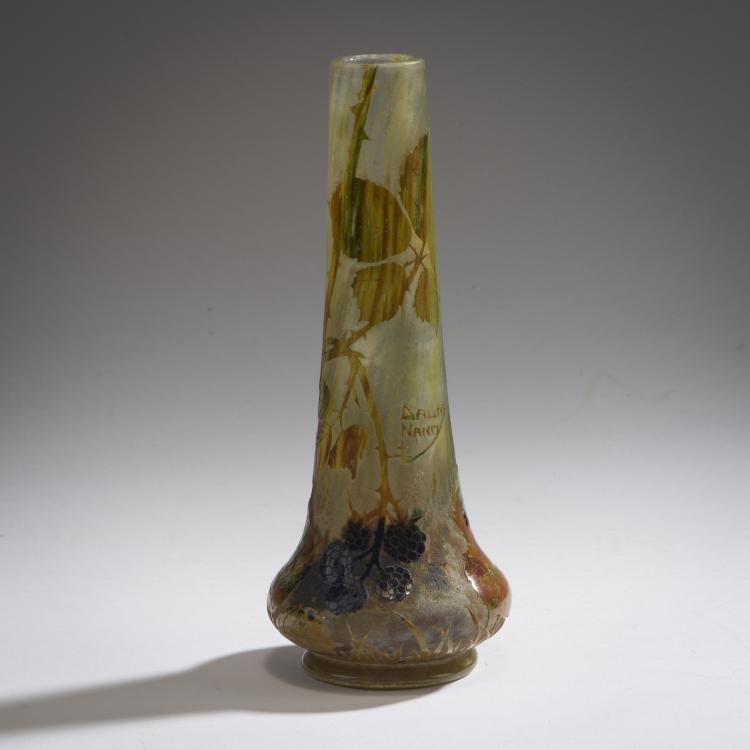 Bild 2 zu Objekt, Vase 'M&ucirc;res en Automne', um 1910, Daum Fr&egrave;res, Nancy, 147B 149